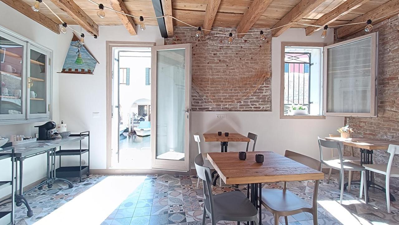 Casa Cuccagna Chioggia - Vista Canal Vena Экстерьер фото